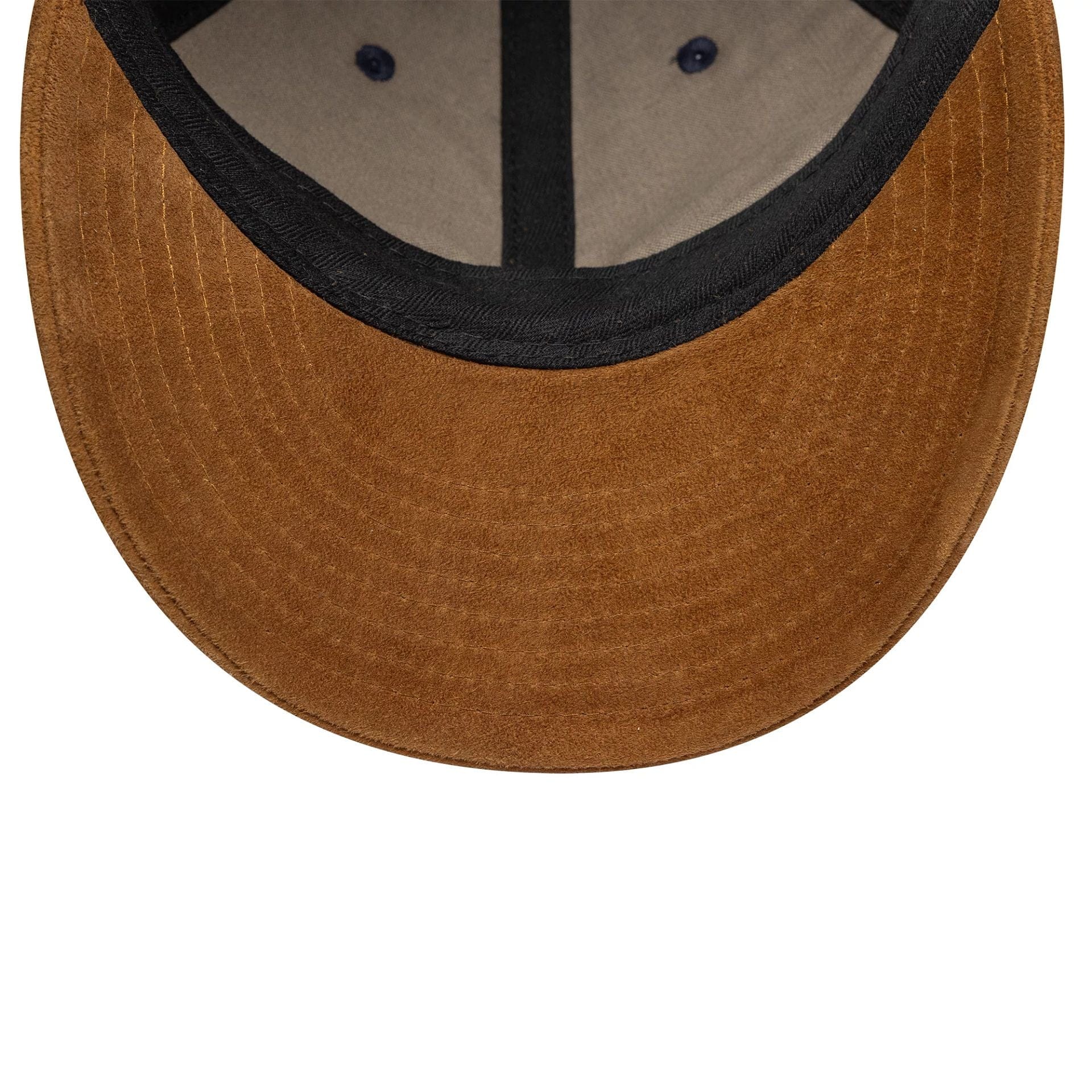 This is a New Era Karo Wool Navy Retro Crown 9FIFTY Adjustable Cap 5