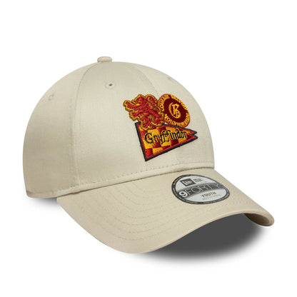 This is a Harry Potter Gryffindor Youth Warner Brothers Cream 9FORTY Adjustable Cap 3