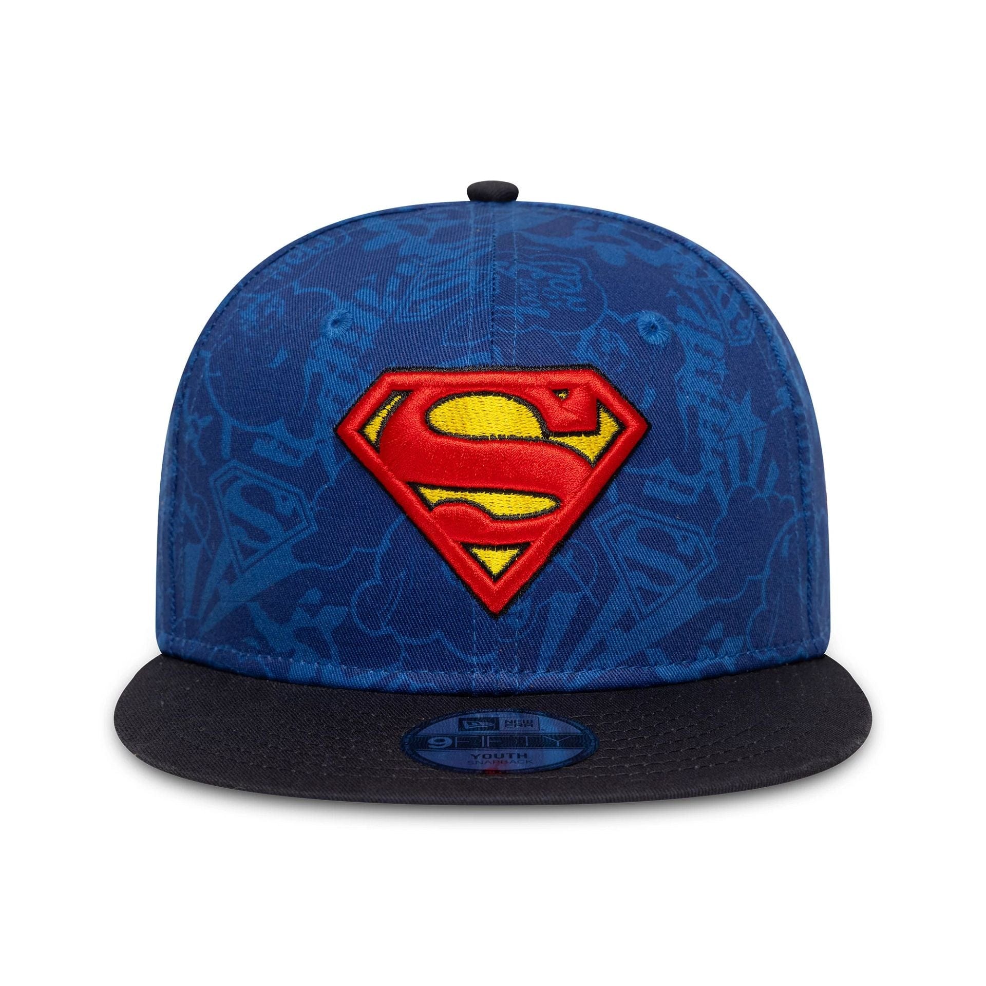 This is a Superman Youth DC Blue 9FIFTY Snapback Adjustable Cap 2