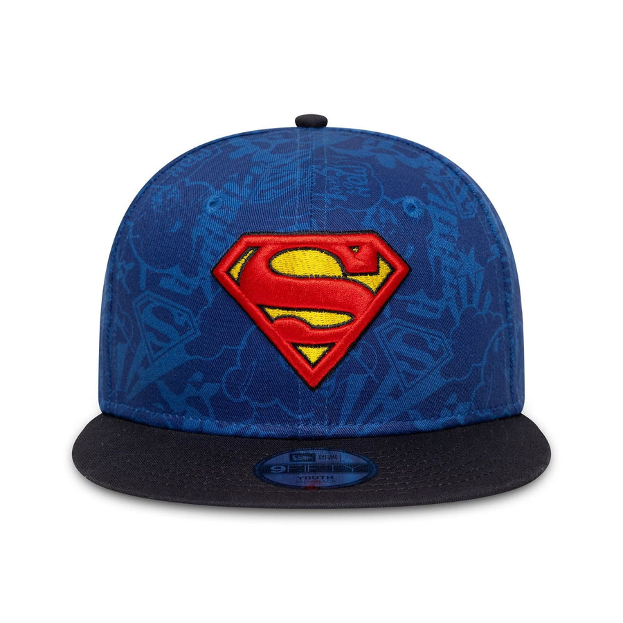 This is a Superman Youth DC Blue 9FIFTY Snapback Adjustable Cap 2