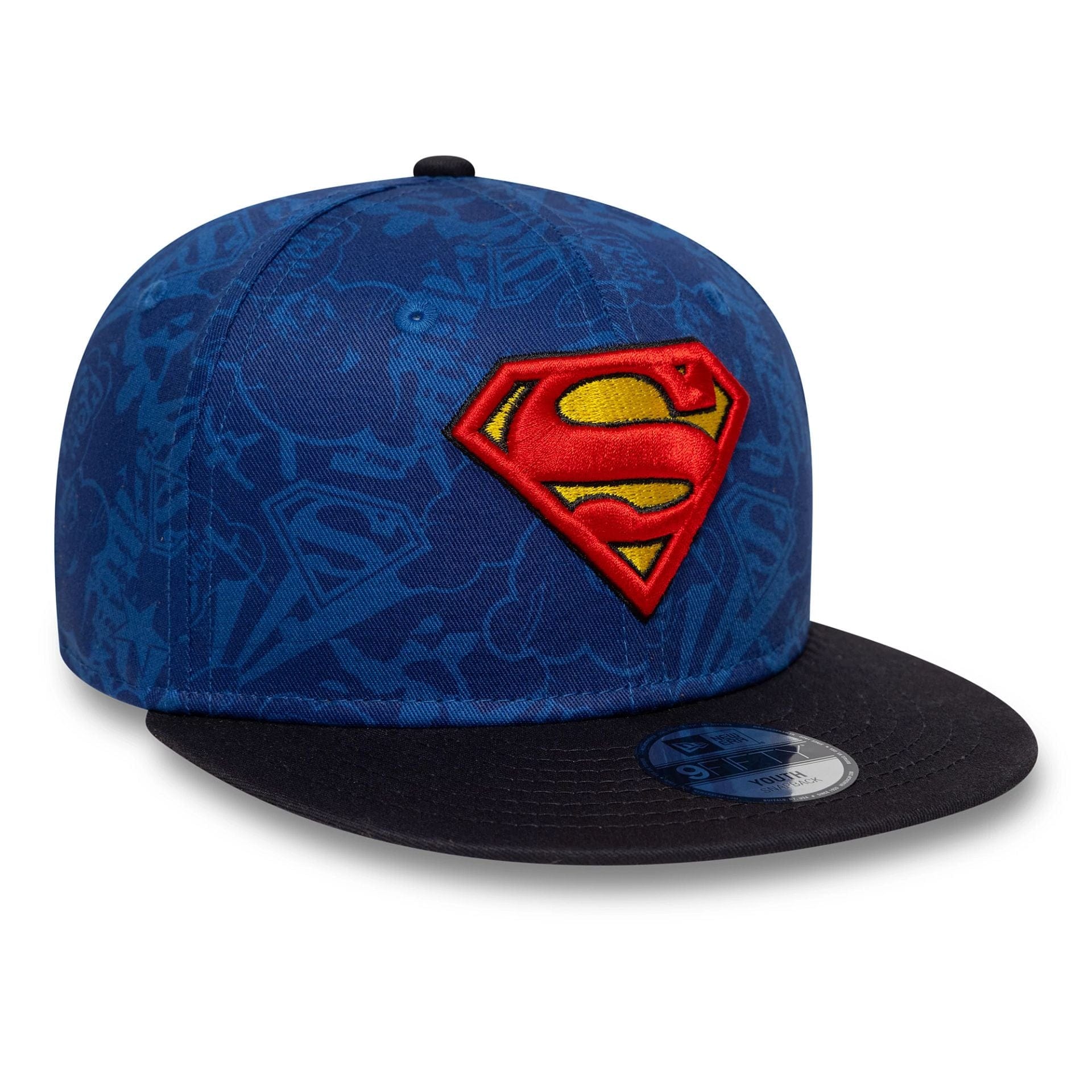 This is a Superman Youth DC Blue 9FIFTY Snapback Adjustable Cap 3