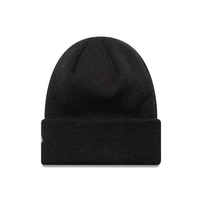 This is a New York Yankees Toddler MLB Icon Black Cuff Knit Beanie Hat 2