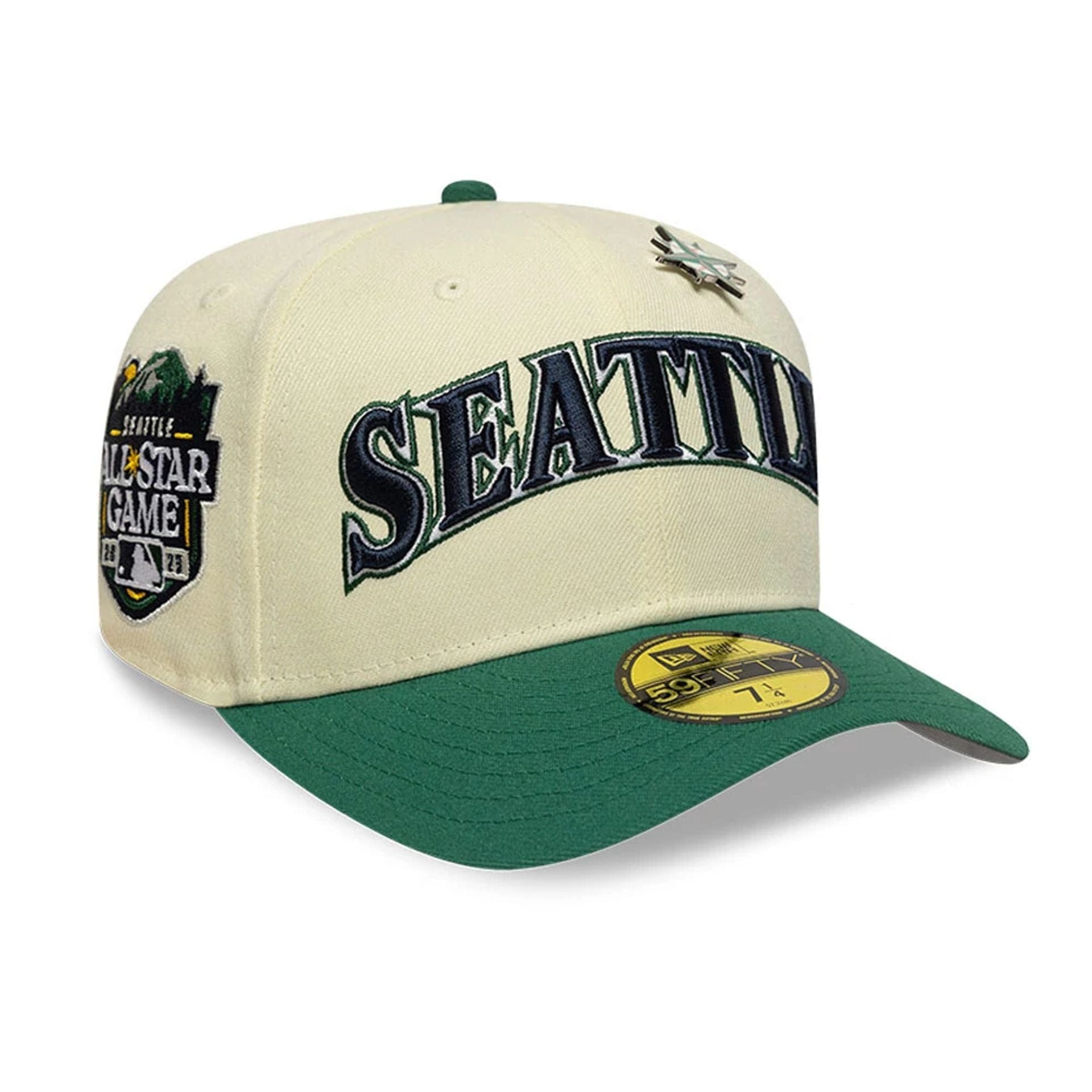 MLB All Star Game Seattle Mariners Cream 59FIFTY Fitted Cap | NEC EU