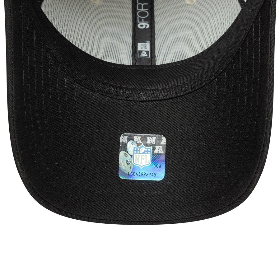 This is a Las Vegas Raiders Youth NFL Colour Block Cream 9FORTY Adjustable Cap 5