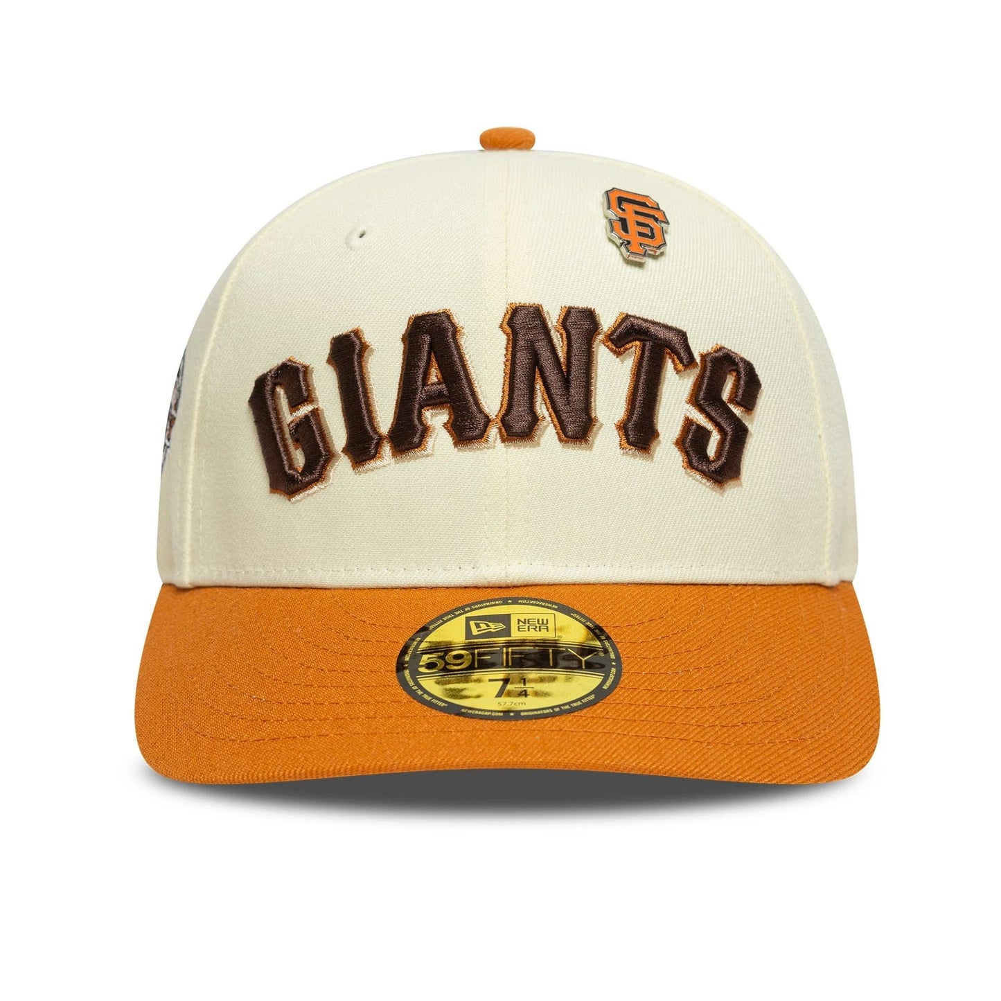 This is a San Francisco Giants MLB All Star Game Pin Cream 59FIFTY Fitted Cap 3