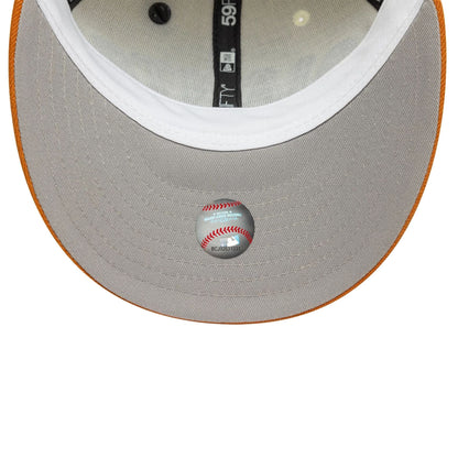 This is a San Francisco Giants MLB All Star Game Pin Cream 59FIFTY Fitted Cap 2