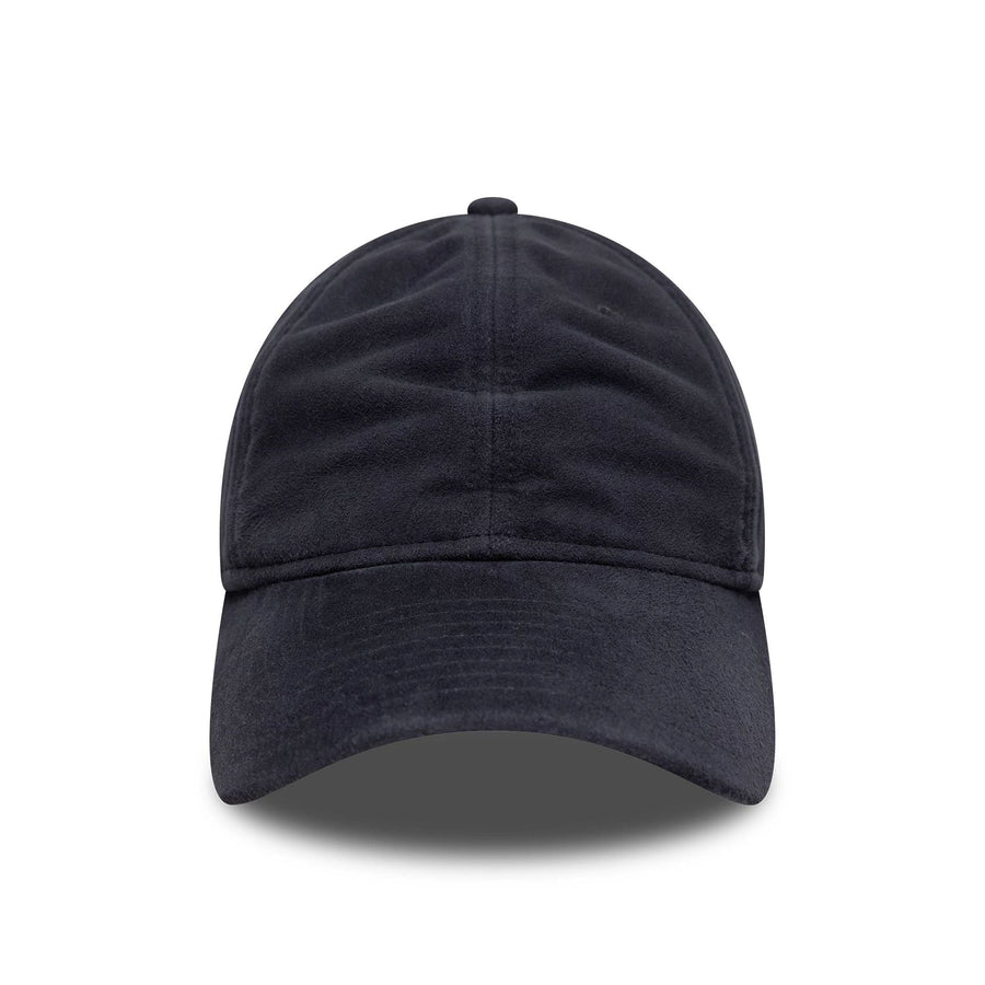 This is a New Era Suede Navy 9TWENTY Adjustable Cap 2
