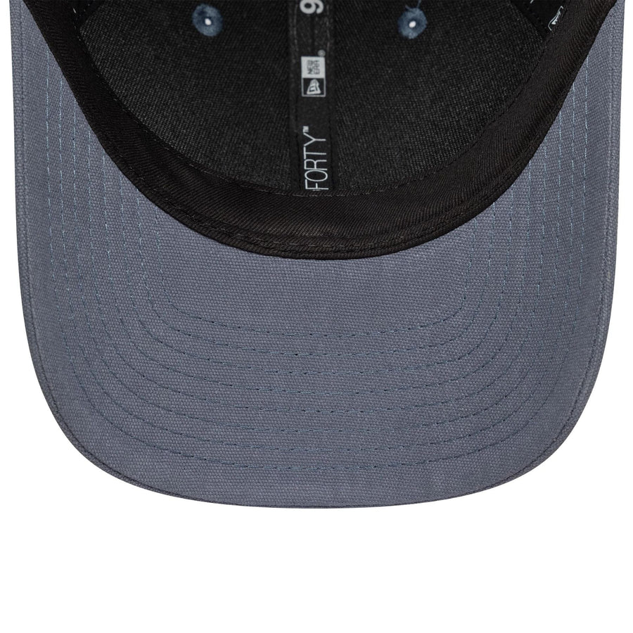 This is a New Era Patch Dark Blue 9FORTY M-Crown Adjustable Cap 4