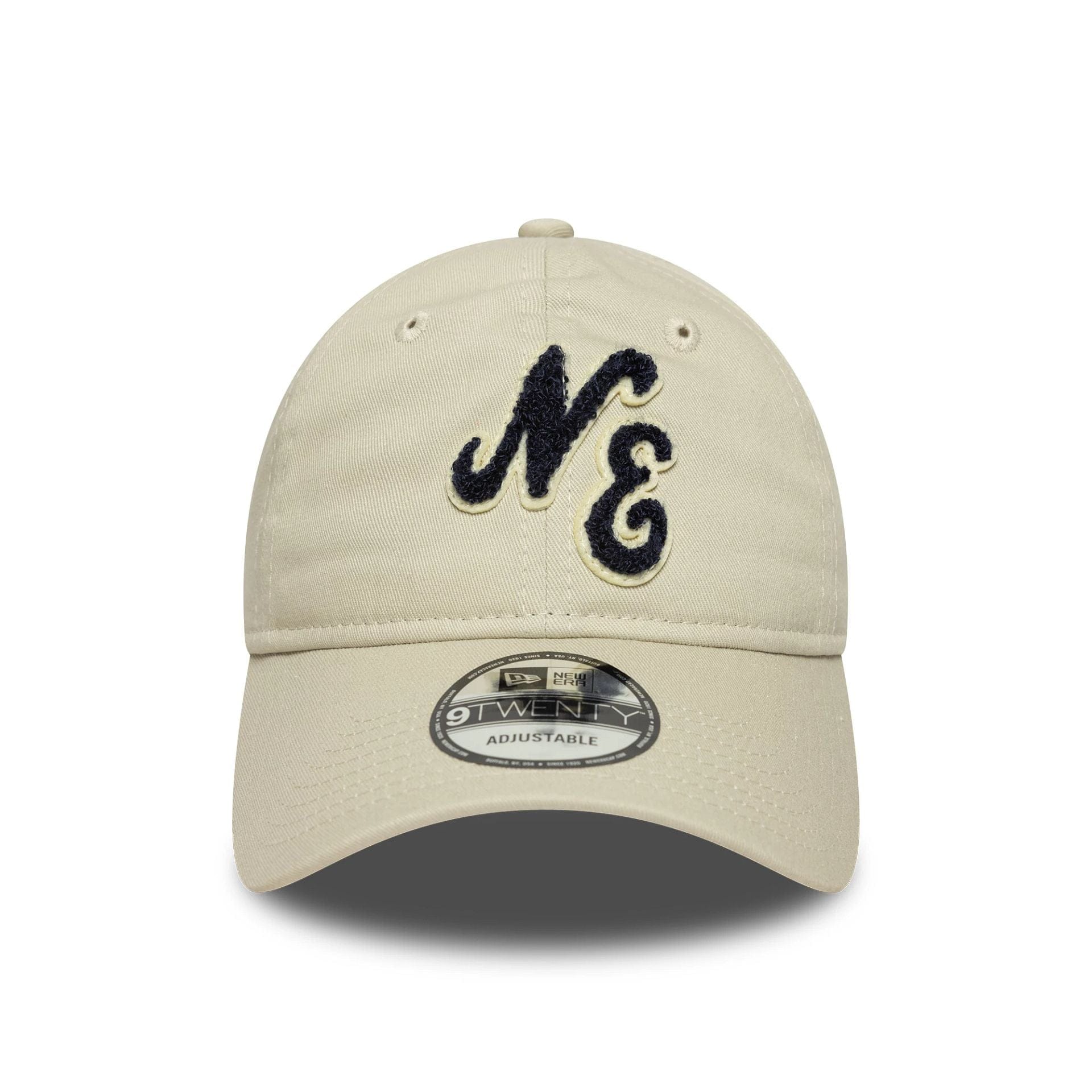 This is a New Era Boucle Cream 9TWENTY Adjustable Cap 2