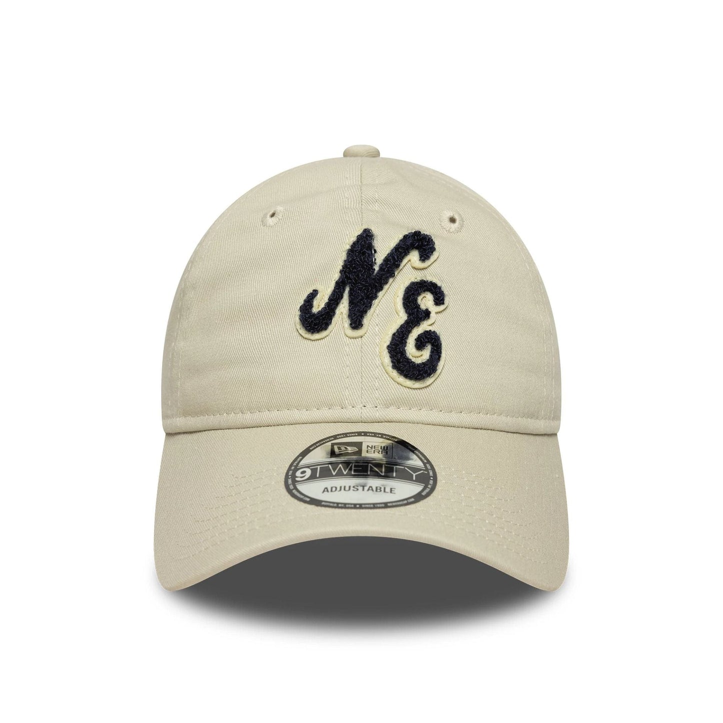 This is a New Era Boucle Cream 9TWENTY Adjustable Cap 2