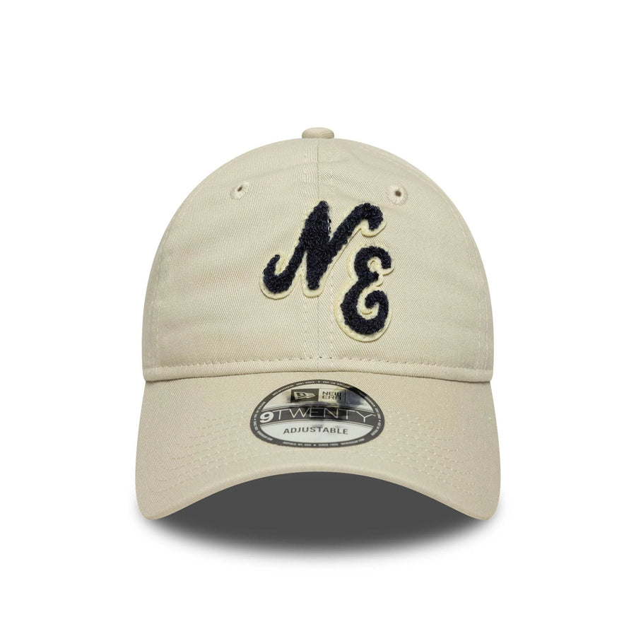 This is a New Era Boucle Cream 9TWENTY Adjustable Cap 2