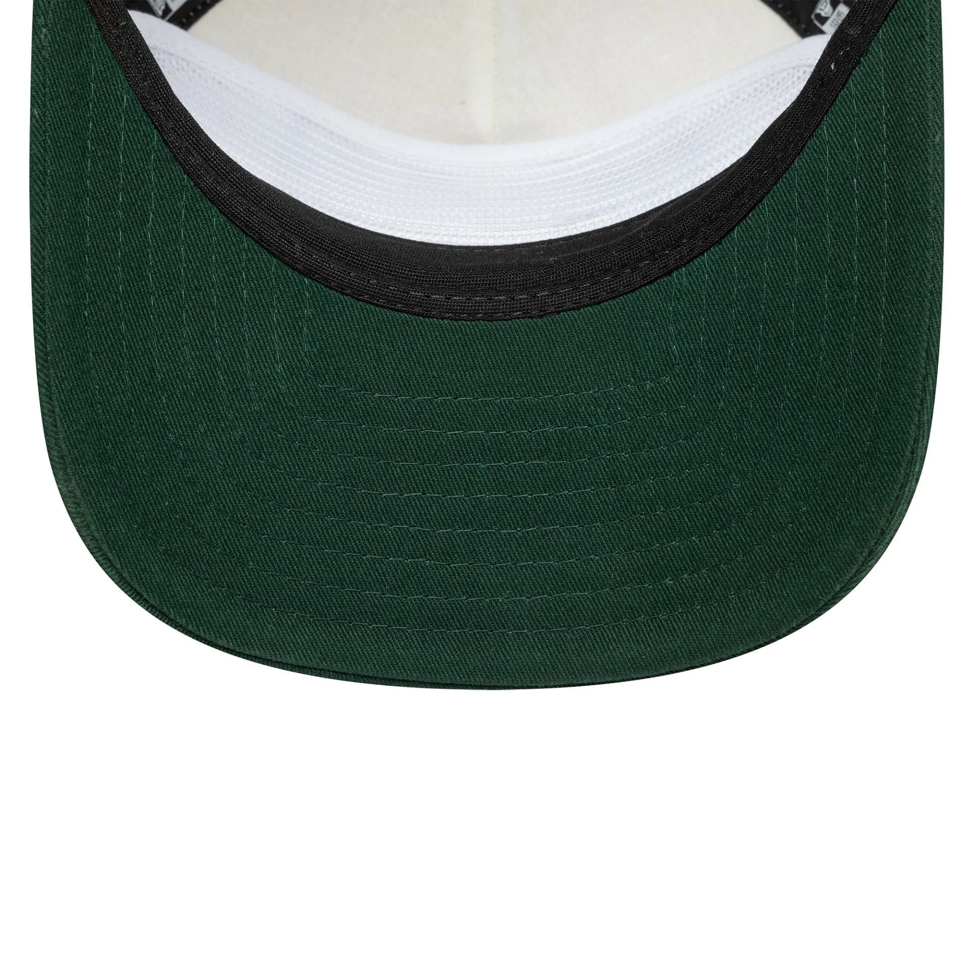 This is a New Era Patch Light Beige 19TWENTY Adjustable Cap 5