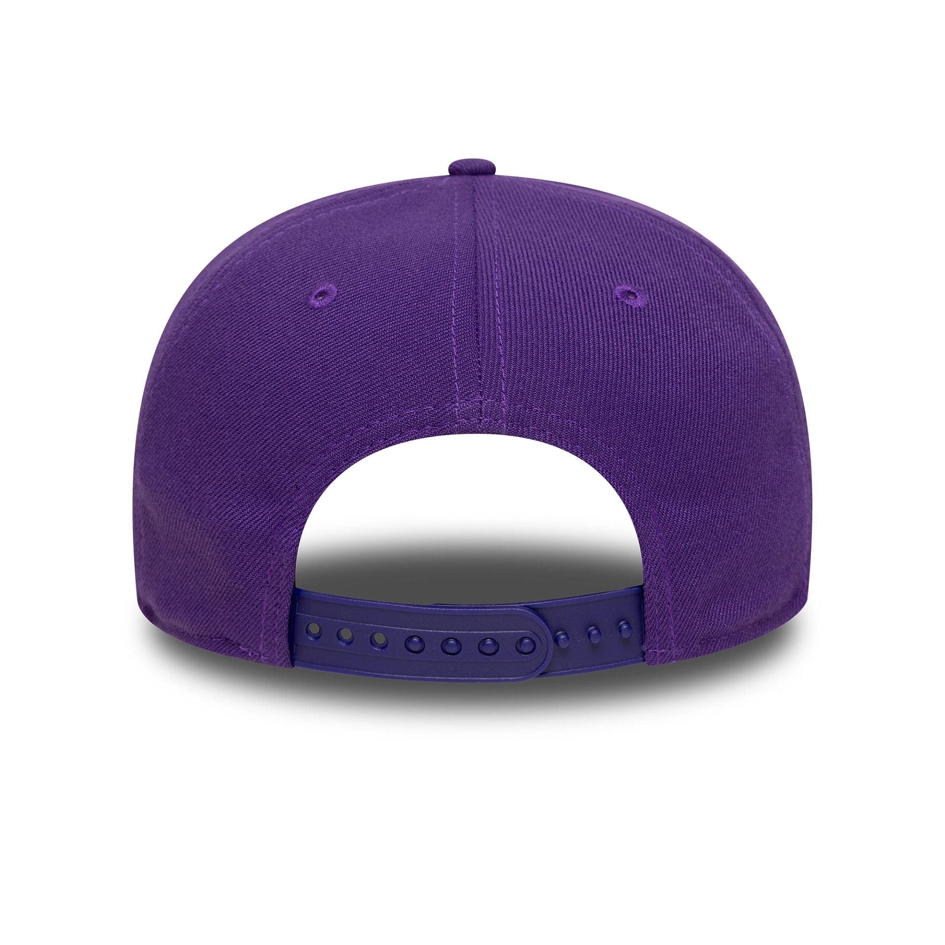 This is a Minnesota Vikings NFL Patch Purple 9SEVENTY Stretch-Snap Adjustable Cap 5