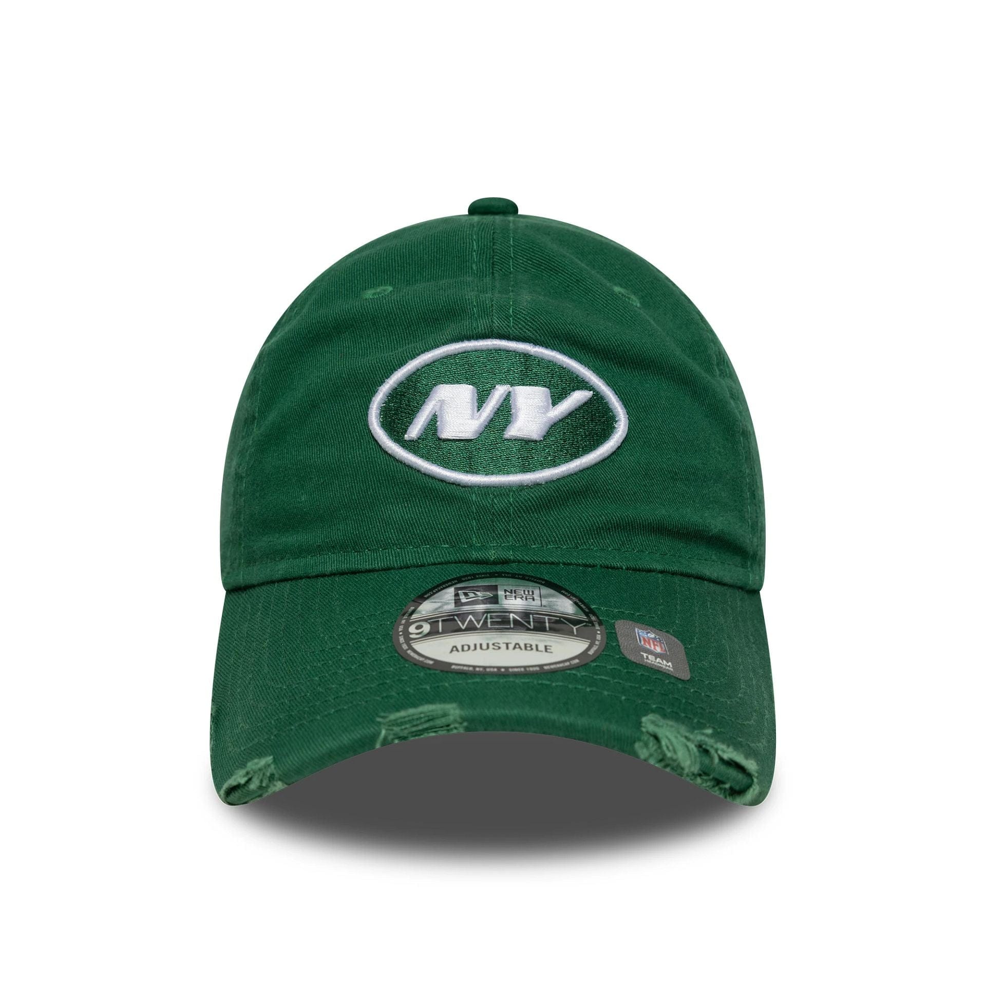 This is a New York Jets NFL Wash Green 9TWENTY Adjustable Cap 2