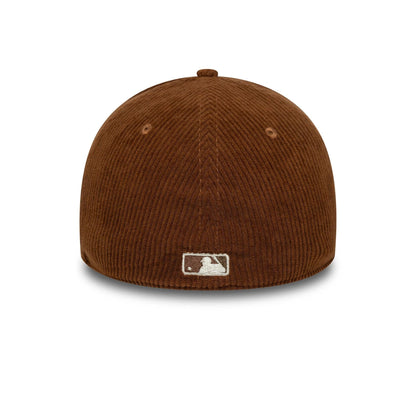 This is a New York Yankees MLB Cord Brown 39THIRTY Stretch-Fit Cap 4
