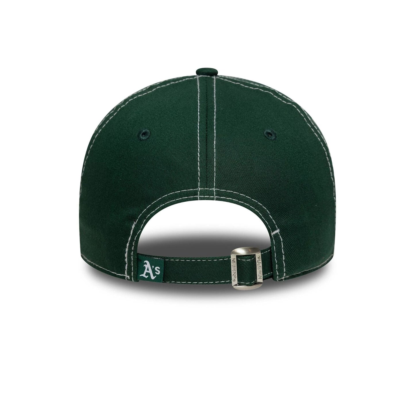 This is a Oakland Athletics MLB Contrast Stitch Dark Green 9TWENTY Adjustable Cap 4