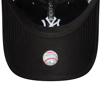This is a New York Yankees MLB Cord Black 9TWENTY Adjustable Cap 5