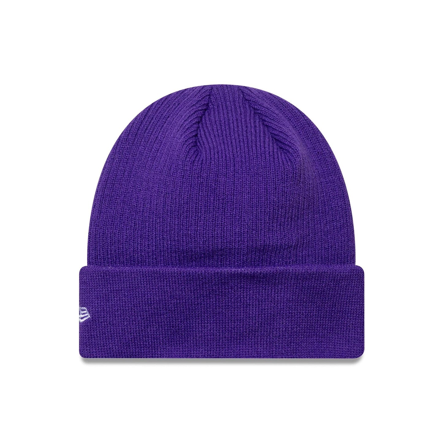 This is a Minnesota Vikings NFL Wordmark Purple Cuff Knit Beanie Hat 2