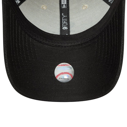 This is a Chicago White Sox MLB League Essential Cream 9FORTY Adjustable Cap 5