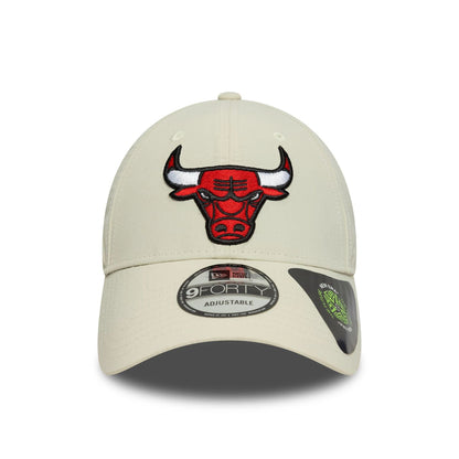 This is a Chicago Bulls NBA Recycled Cream 9FORTY Adjustable Cap 2