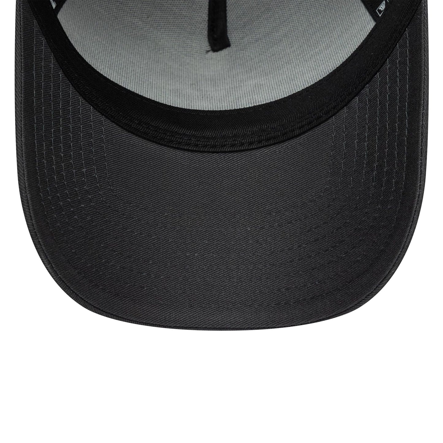 This is a New York Yankees MLB Metallic Dark Grey 9FORTY E-Frame Adjustable Cap 5