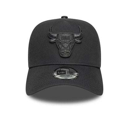 This is a Chicago Bulls NBA Metallic Dark Grey 9FORTY E-Frame Adjustable Cap 2