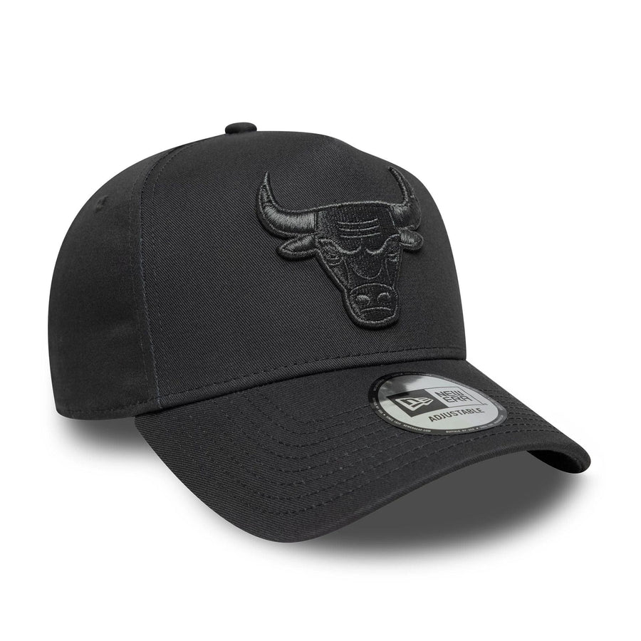 This is a Chicago Bulls NBA Metallic Dark Grey 9FORTY E-Frame Adjustable Cap 3