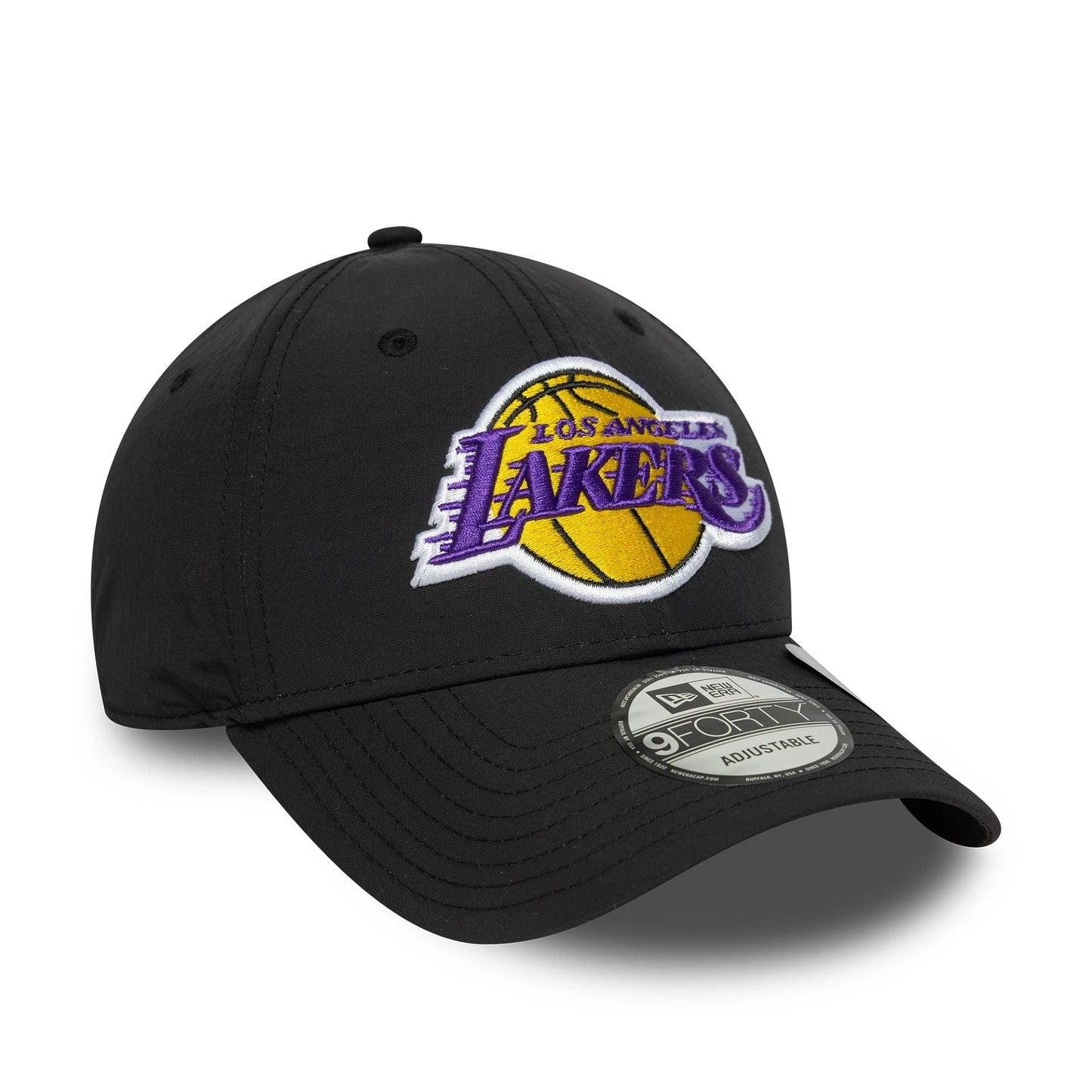 This is a LA Lakers NBA Recycled Black 9FORTY Adjustable Cap 3