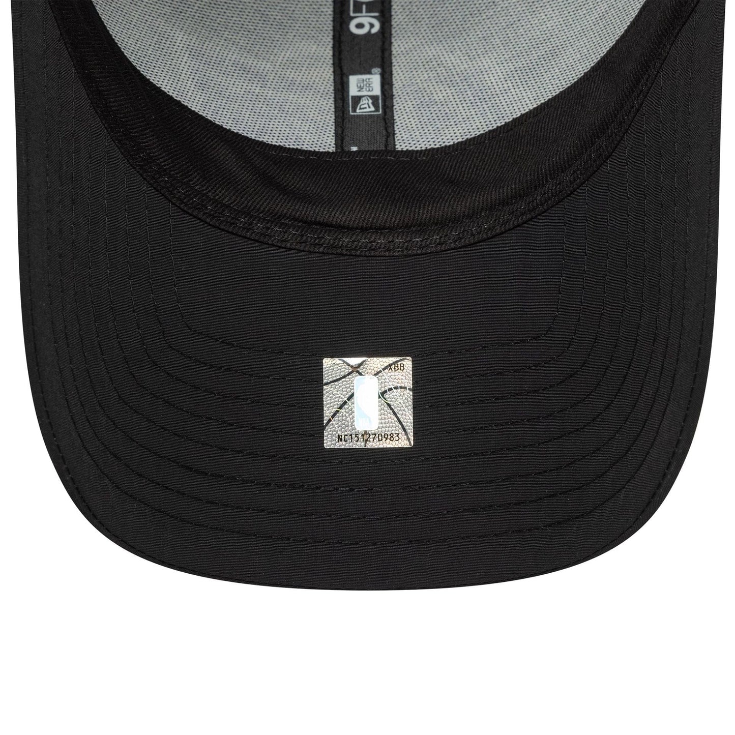 This is a LA Lakers NBA Recycled Black 9FORTY Adjustable Cap 5