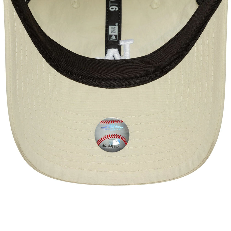 This is a LA Dodgers MLB Recycled Cream 9TWENTY Adjustable Cap 5