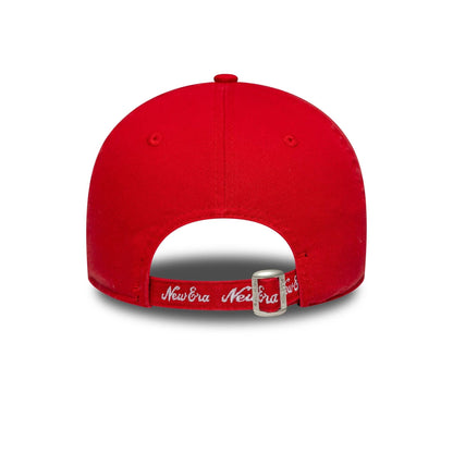 This is a Womens New Era City Red 9TWENTY Adjustable Cap 4