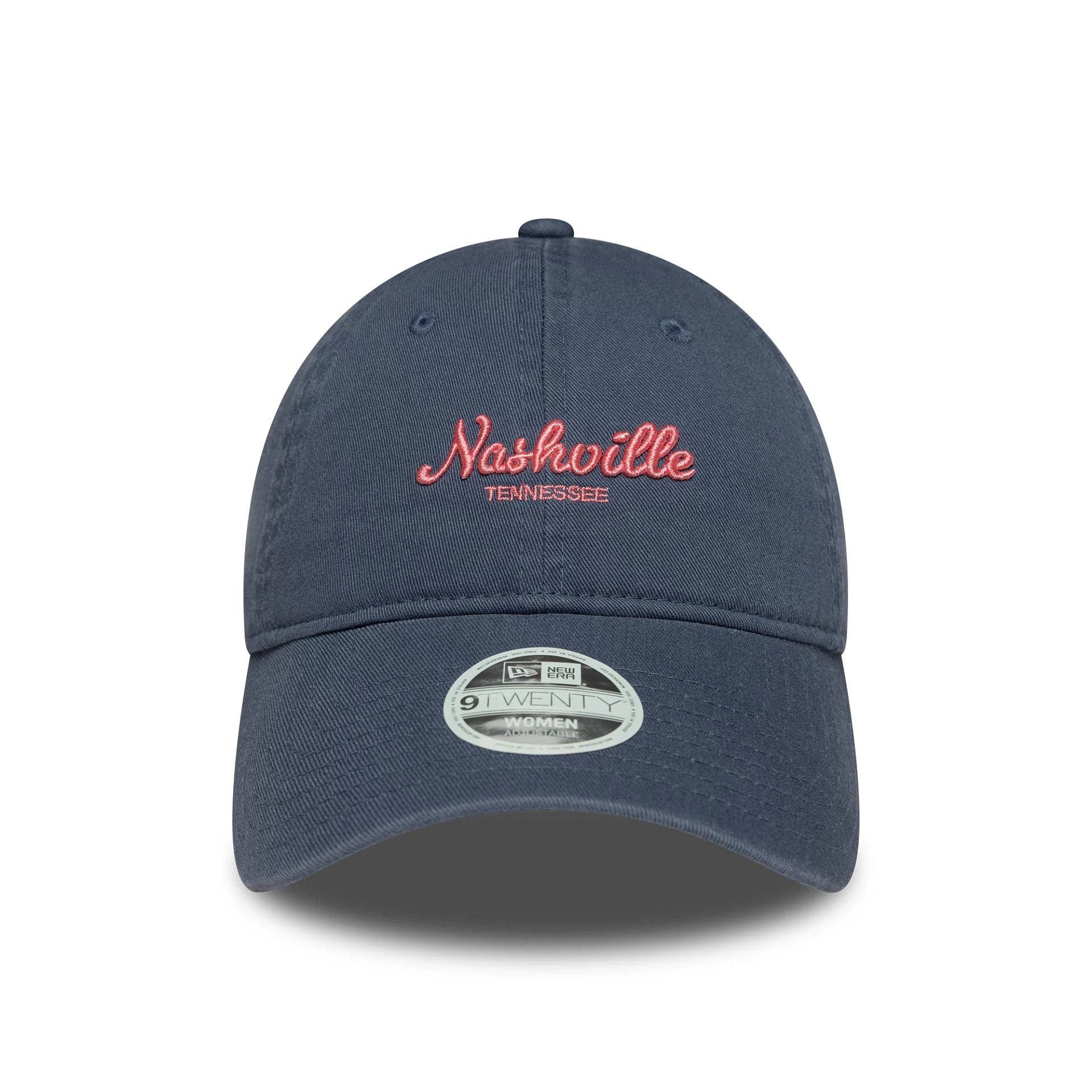 This is a Womens New Era City Dark Blue 9TWENTY Adjustable Cap 2