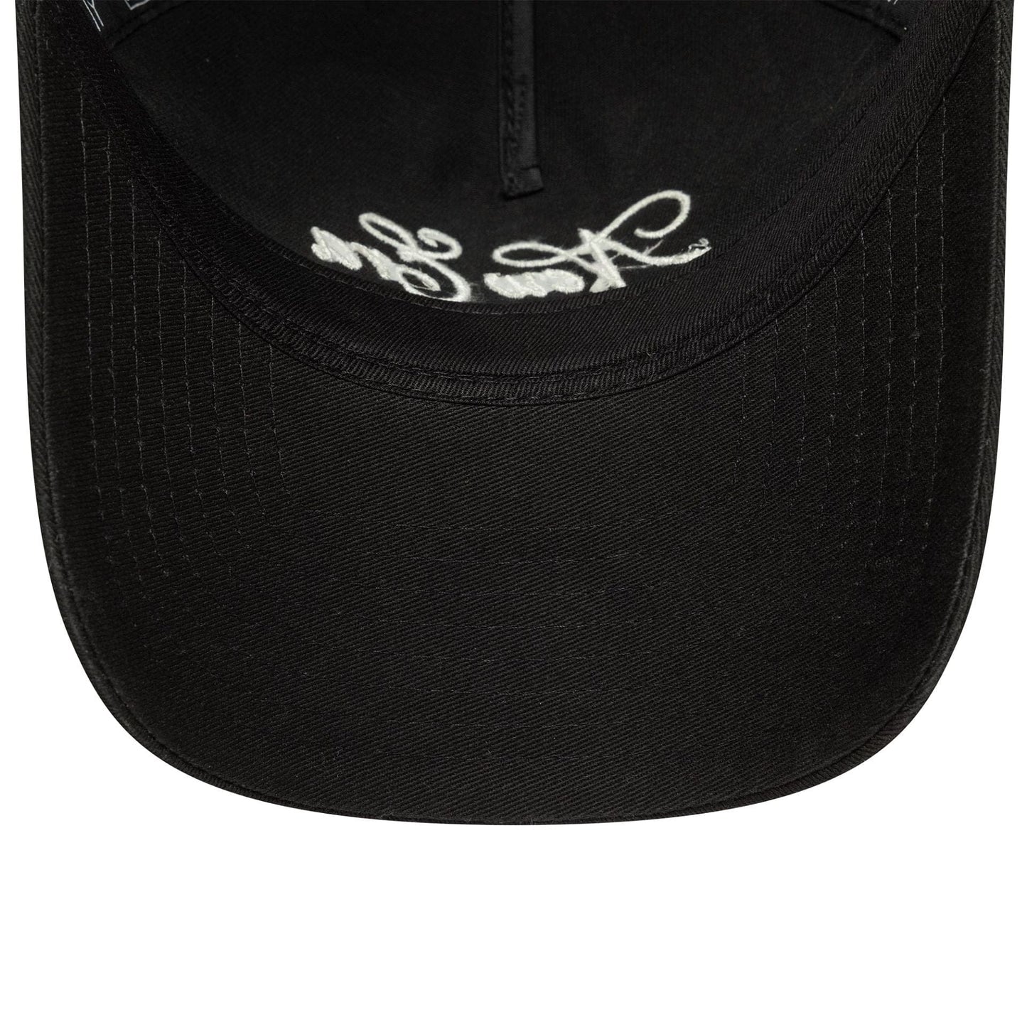 This is a Womens New Era Black 9TWENTY A-Frame Adjustable Cap 6