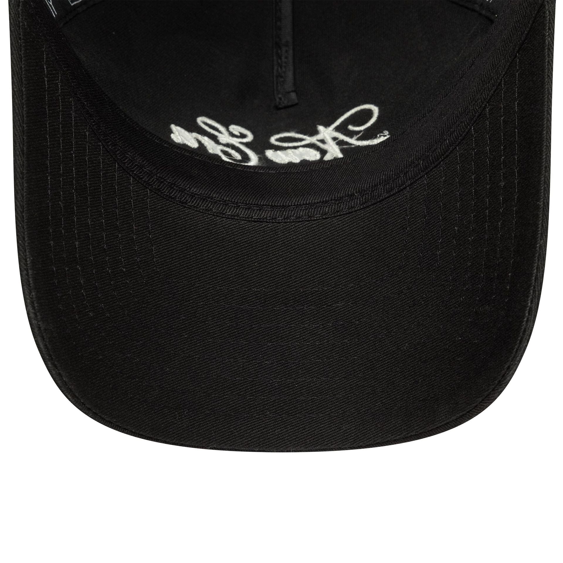 This is a Womens New Era Black 9TWENTY A-Frame Adjustable Cap 6