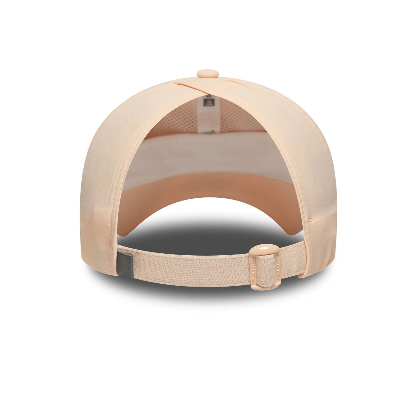 This is a New York Yankees Womens MLB Flawless Pastel Pink Pony Tail Adjustable Cap 2