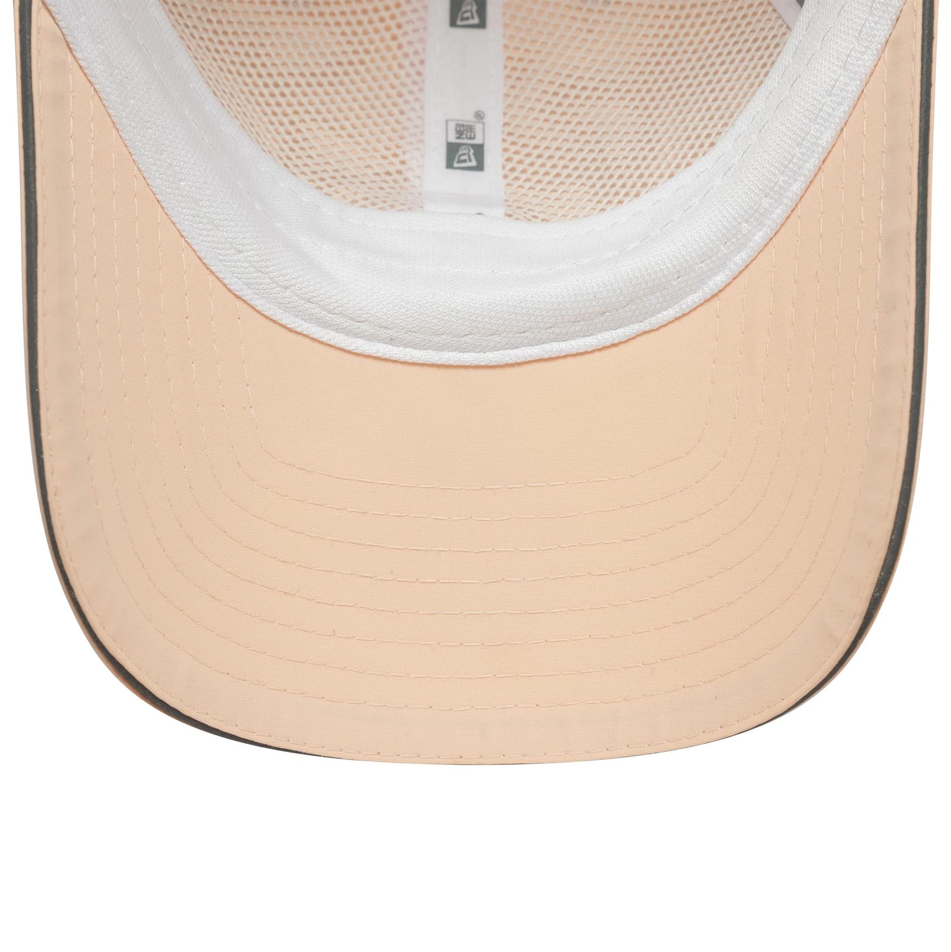 This is a New York Yankees Womens MLB Flawless Pastel Pink Pony Tail Adjustable Cap 5