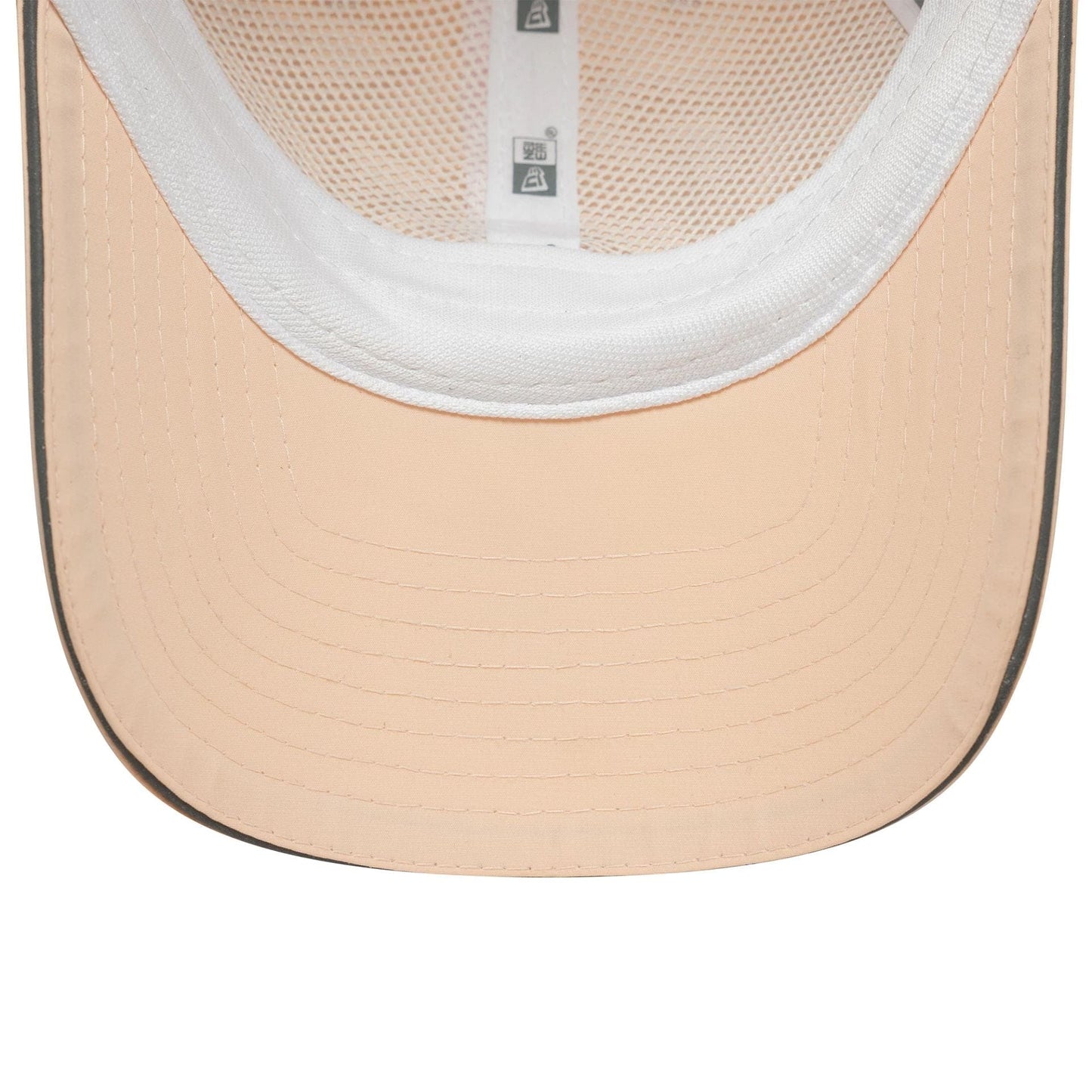 This is a New York Yankees Womens MLB Flawless Pastel Pink Pony Tail Adjustable Cap 5