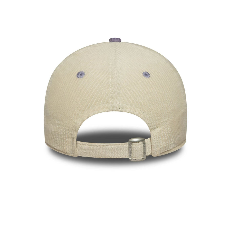 This is a LA Dodgers Womens MLB Block Cord Cream 9TWENTY Adjustable Cap 4