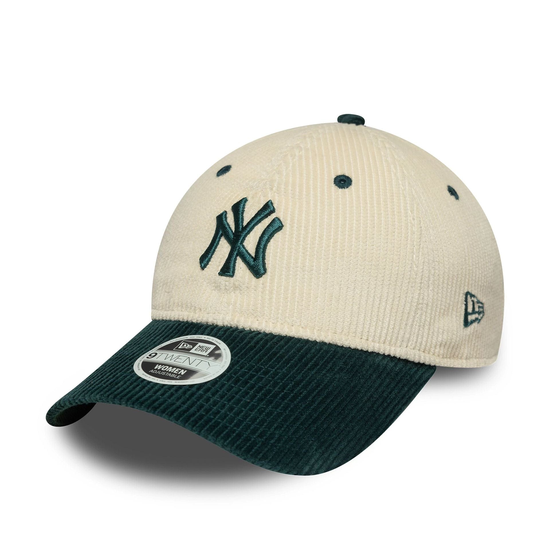 Womens MLB Block Cord New York Yankees Cream 9TWENTY Cap | NEC EU