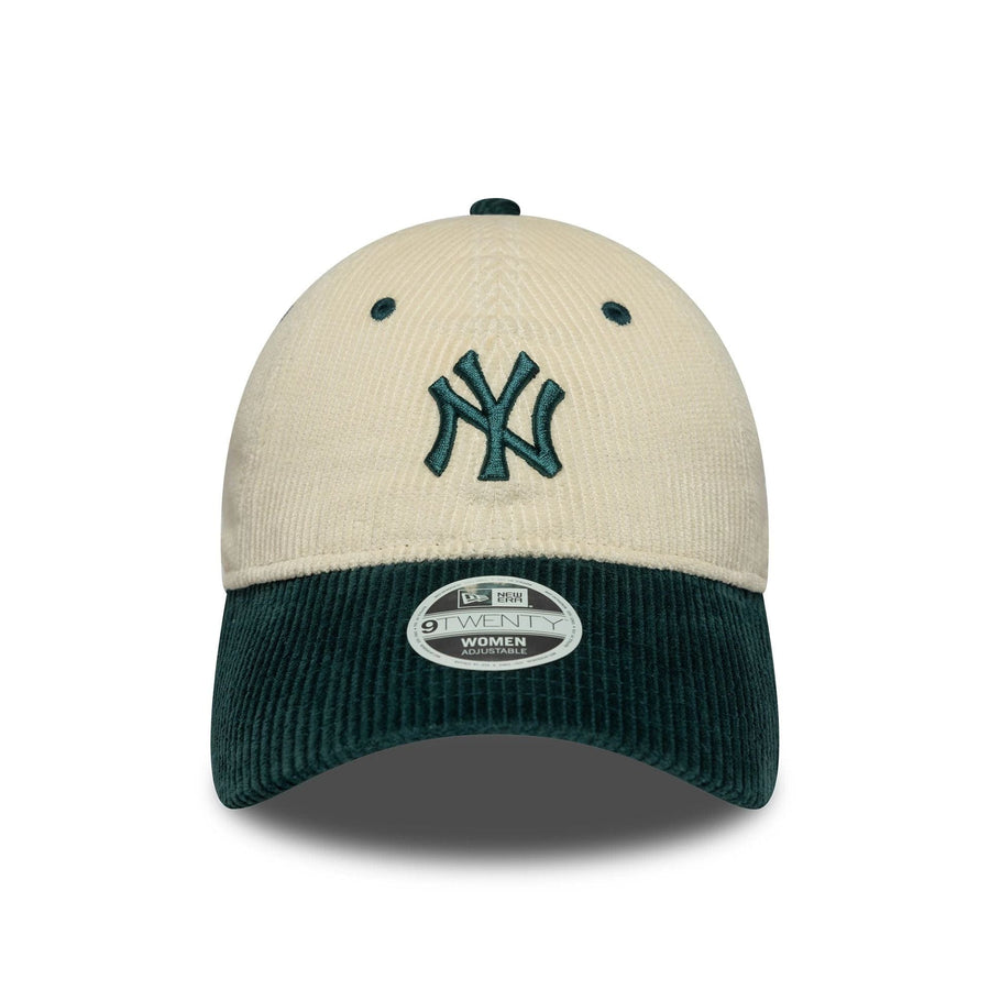 This is a New York Yankees Womens MLB Block Cord Cream 9TWENTY Adjustable Cap 2