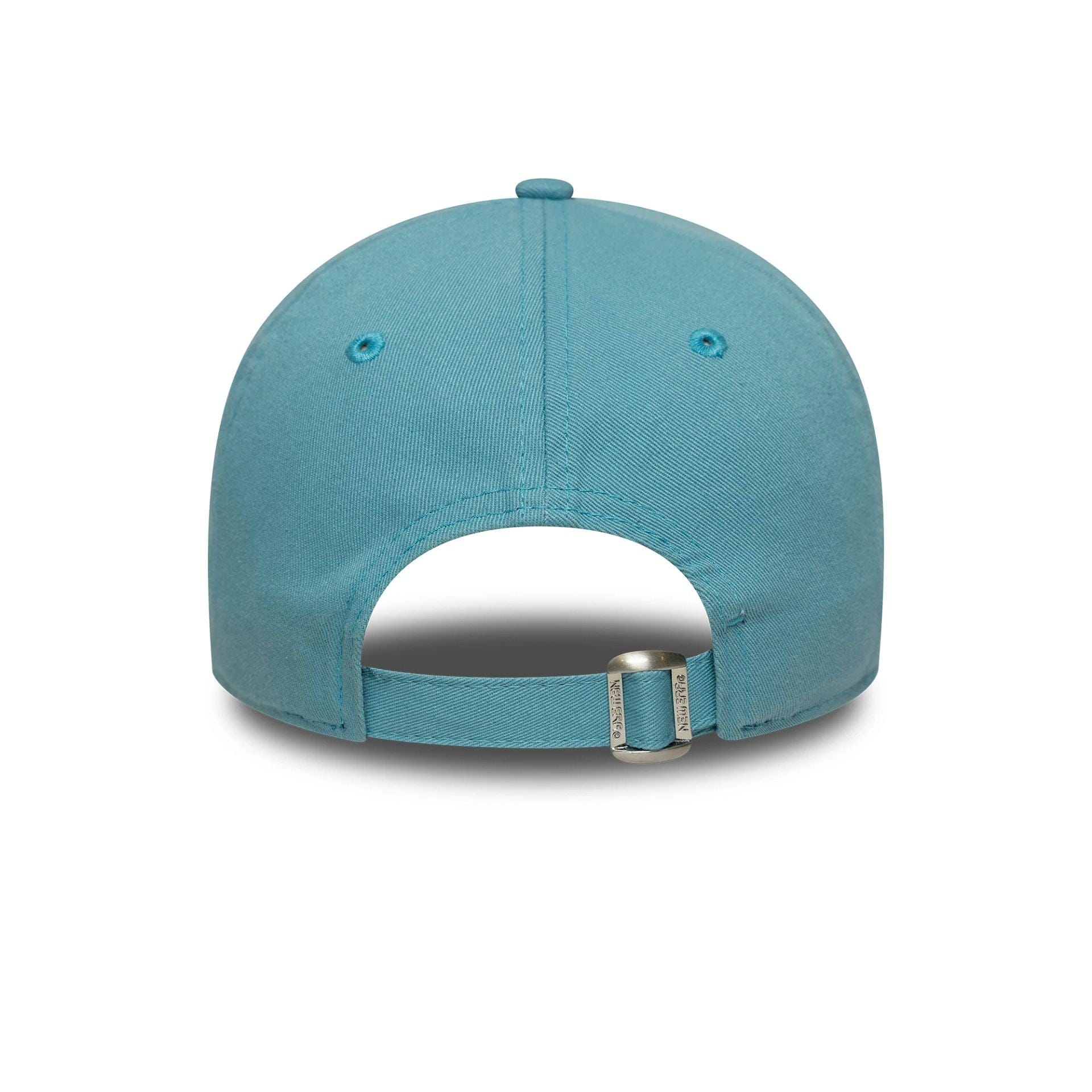 This is a New York Mets MLB Mini Logo Pastel Blue 9TWENTY Adjustable Cap 4