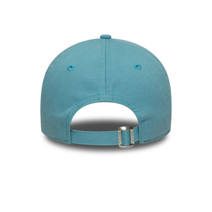 This is a New York Mets MLB Mini Logo Pastel Blue 9TWENTY Adjustable Cap 4