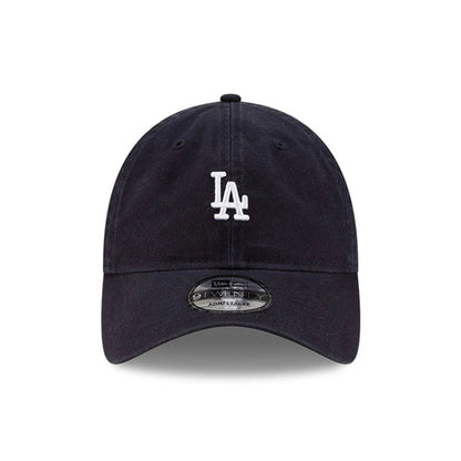 This is a LA Dodgers MLB Mini Logo Navy 9TWENTY Adjustable Cap 2