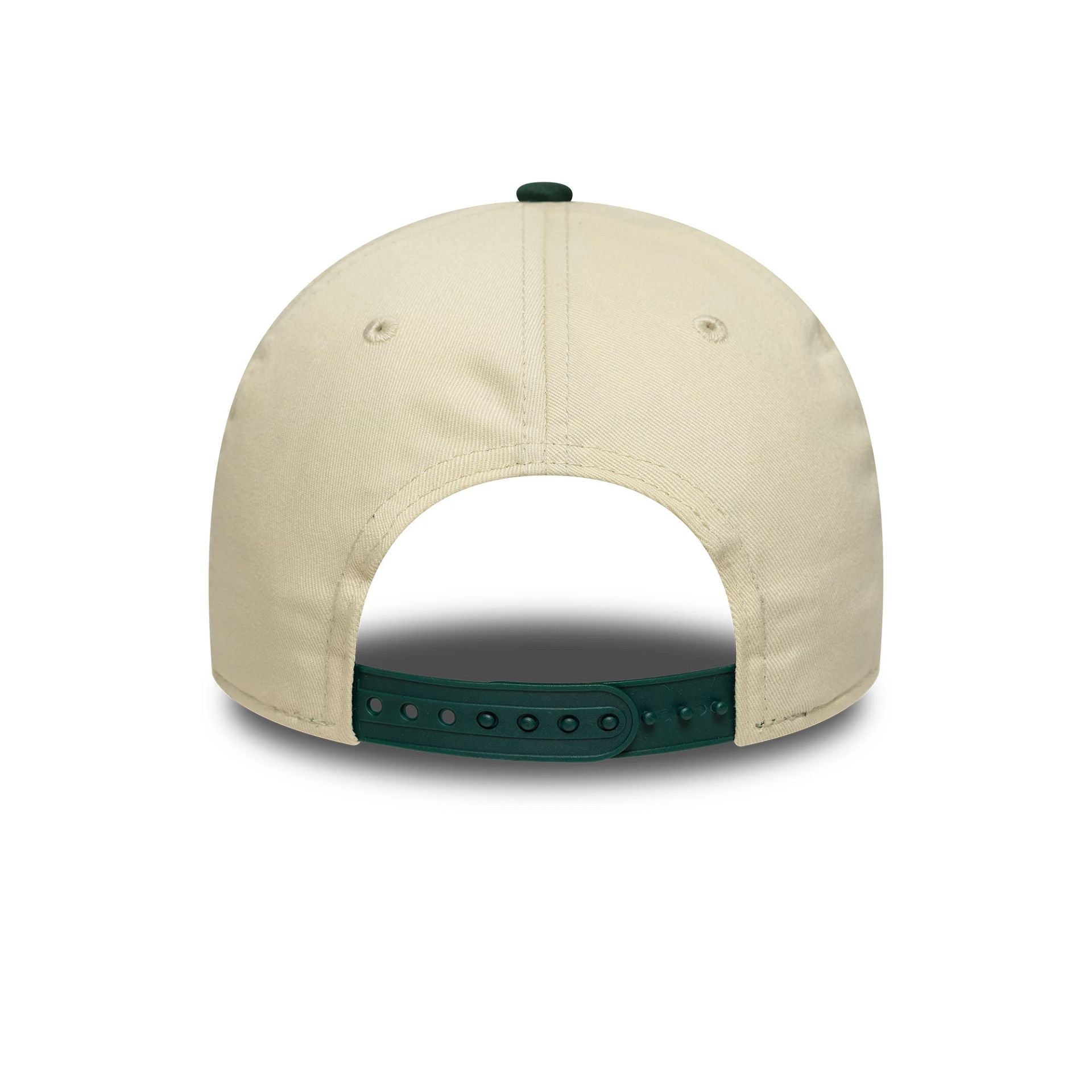 This is a Oakland Athletics MLB Colour Block Cream 9FORTY M-Crown Adjustable Cap 5