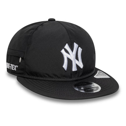 This is a New York Yankees MLB Gore-Tex Outdoor Black Retro Crown 9FIFTY Adjustable Cap 1