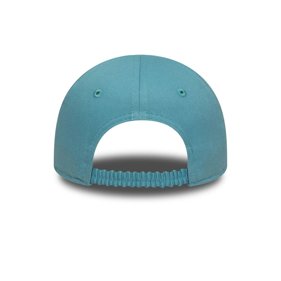 This is a LA Dodgers Infant MLB League Essential Pastel Blue 9FORTY Adjustable Cap 4