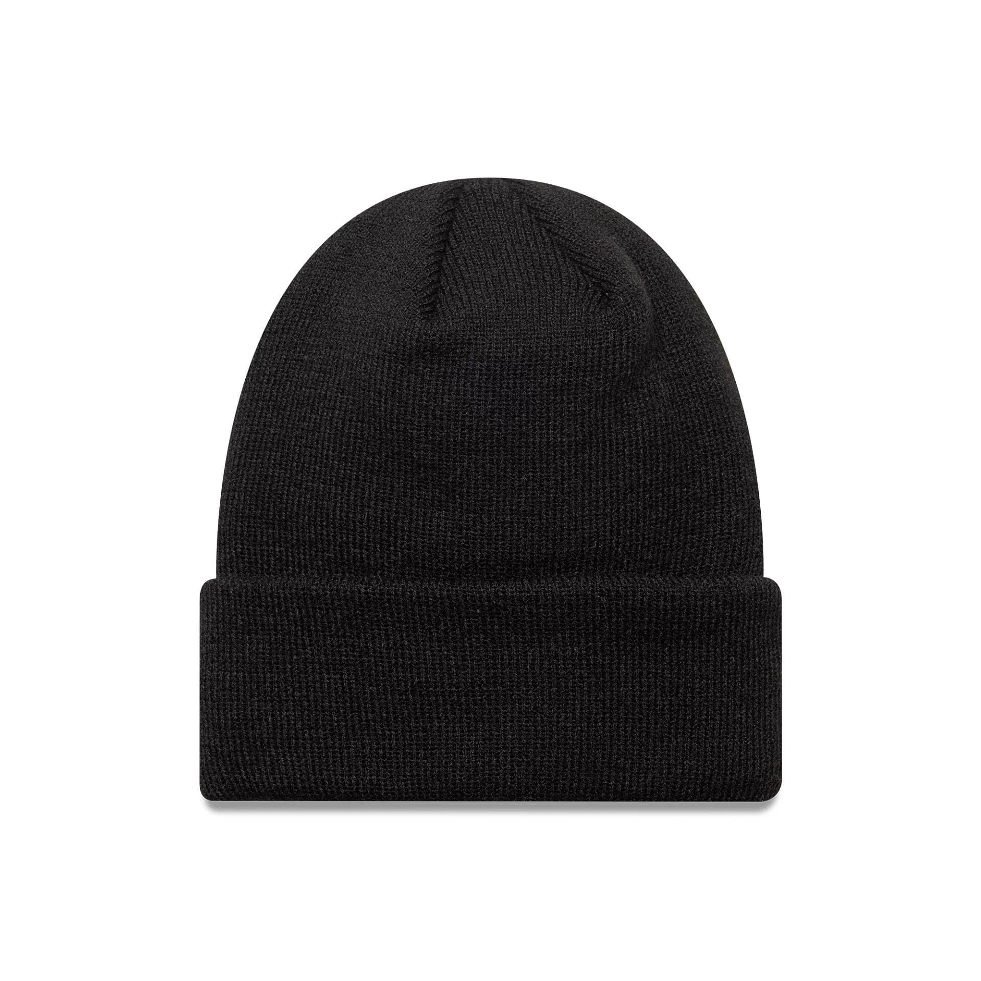 This is a New York Yankees Youth MLB League Essential Black Cuff Knit Beanie Hat 2