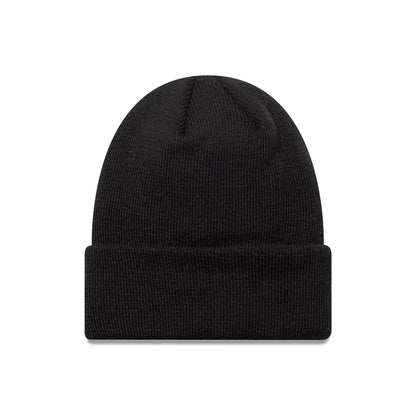 This is a New York Yankees Youth MLB League Essential Black Cuff Knit Beanie Hat 2