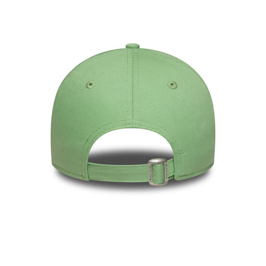 This is a New York Yankees Womens MLB League Essential Pastel Green 9FORTY Adjustable Cap 4