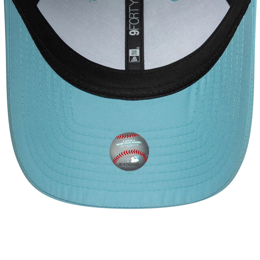This is a New York Yankees MLB Tonal Flawless Pastel Blue 9FORTY Adjustable Cap 5
